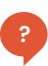 Unclear orange speech bubble with a white question mark inside against a light background